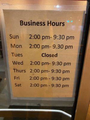 Hours as of September 24, 2023  at Pete's in Madeira Beach