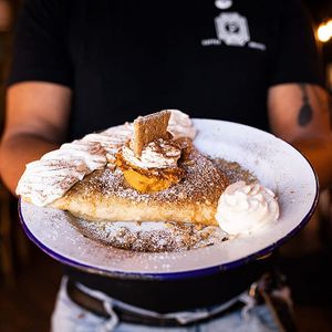 . at Press Coffee+Crepes in Graham