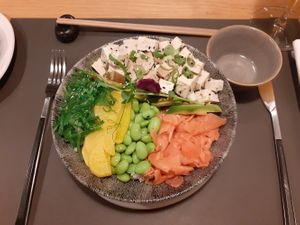 Vege poke without oyster at Maguro in Zadar