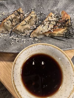 Veggie gyoza  at Maguro in Zadar