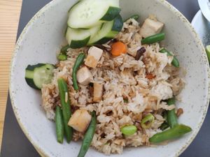 Fried rice without an egg at Maguro in Zadar