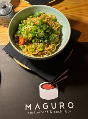 Dan Dan Noodles  at Maguro in Zadar