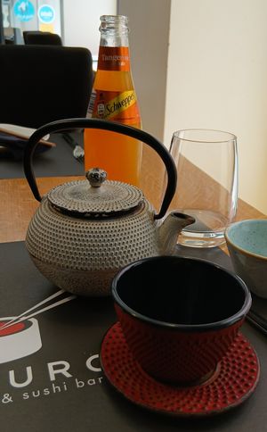 Green tea at Maguro in Zadar