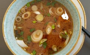 Miso (and tofu) Soup at Maguro in Zadar