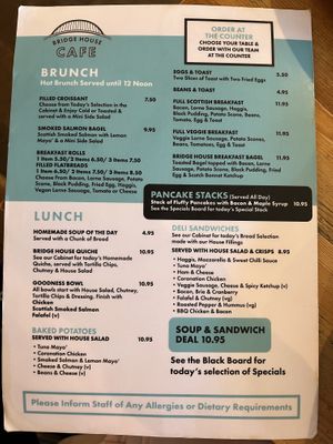   at Bridge House Cafe in Ballater