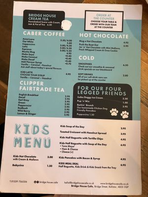   at Bridge House Cafe in Ballater