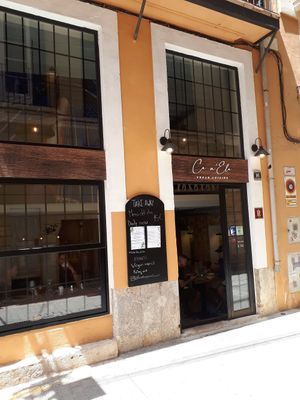 Modern and cozy vegan Restaurant at Ca n'Ela Vegan Restaurant in Mallorca