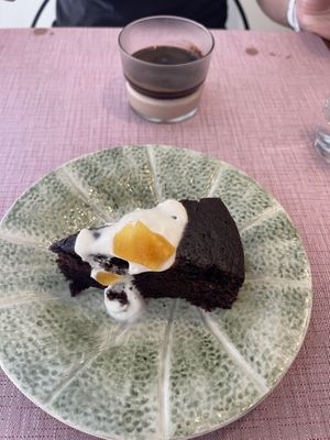 4th course  at Ca n'Ela Vegan Restaurant in Mallorca