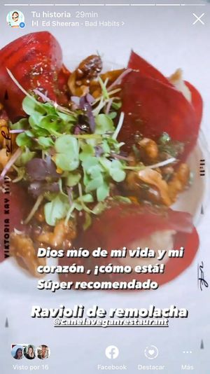 Rico rico at Ca n'Ela Vegan Restaurant in Mallorca