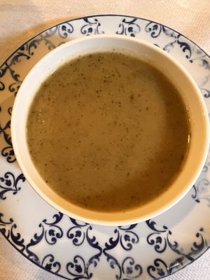 Crema de verduras   at Ca n'Ela Vegan Restaurant in Mallorca