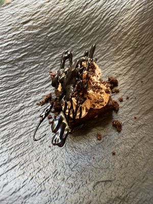 Brownie  at Ca n'Ela Vegan Restaurant in Mallorca