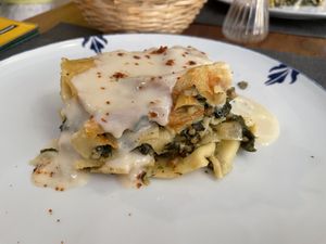 Lasagna  at Ca n'Ela Vegan Restaurant in Mallorca