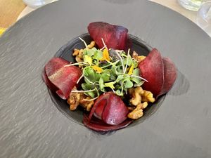 Raw ravioli  at Ca n'Ela Vegan Restaurant in Mallorca