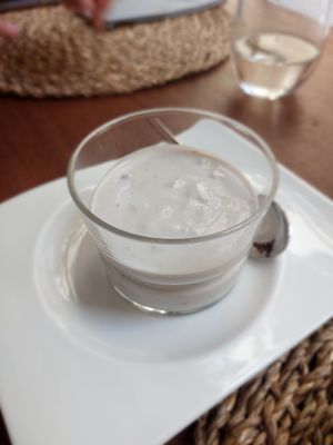 All options menu 1st of September 2022 at Ca n'Ela Vegan Restaurant in Mallorca