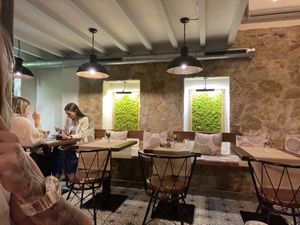 Interior  at Ca n'Ela Vegan Restaurant in Mallorca