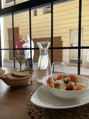   at Ca n'Ela Vegan Restaurant in Mallorca