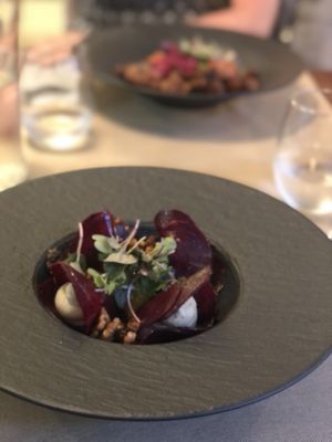 "Ravioli”  at Ca n'Ela Vegan Restaurant in Mallorca