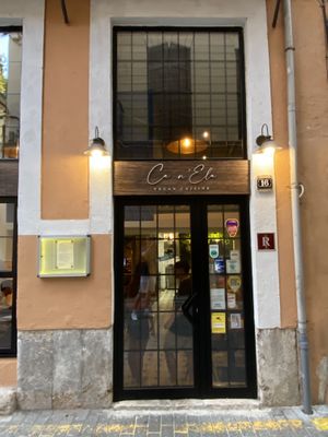   at Ca n'Ela Vegan Restaurant in Mallorca