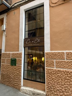   at Ca n'Ela Vegan Restaurant in Mallorca