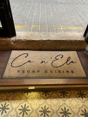   at Ca n'Ela Vegan Restaurant in Mallorca