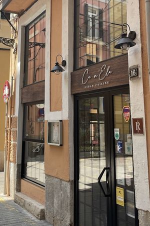   at Ca n'Ela Vegan Restaurant in Mallorca