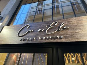   at Ca n'Ela Vegan Restaurant in Mallorca