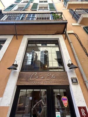 Beautiful place, places inside only   at Ca n'Ela Vegan Restaurant in Mallorca