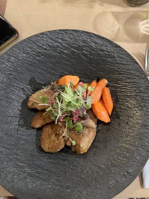 Seitan   at Ca n'Ela Vegan Restaurant in Mallorca