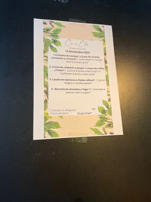   at Ca n'Ela Vegan Restaurant in Mallorca