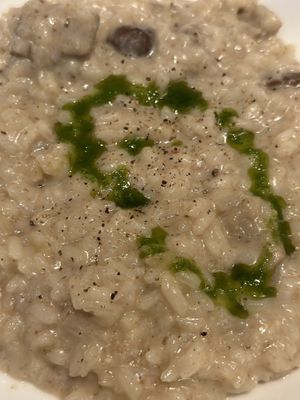 Risotto   at Ca n'Ela Vegan Restaurant in Mallorca