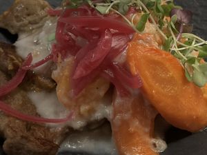 Seitan  at Ca n'Ela Vegan Restaurant in Mallorca