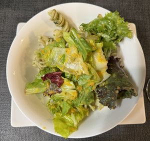 Pasta & Avocado Saladd  at Ca n'Ela Vegan Restaurant in Mallorca