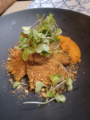 Alcachofas at Ca n'Ela Vegan Restaurant in Mallorca