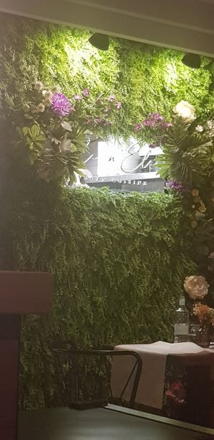 Beautiful setting and decor at Ca n'Ela Vegan Restaurant in Mallorca