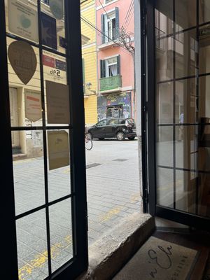 Entry  at Ca n'Ela Vegan Restaurant in Mallorca