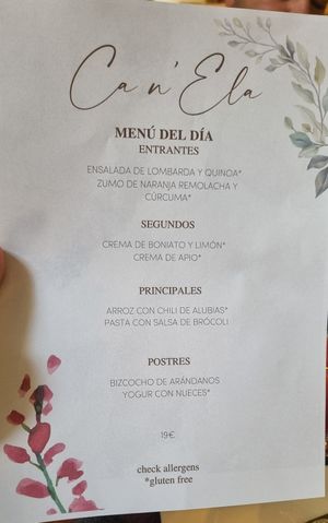  at Ca n'Ela Vegan Restaurant in Mallorca