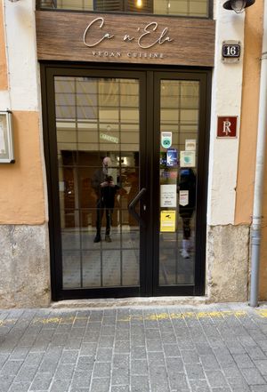   at Ca n'Ela Vegan Restaurant in Mallorca