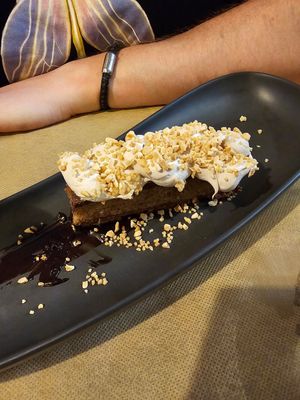 Chocolate cake - would recommend at Ca n'Ela Vegan Restaurant in Mallorca