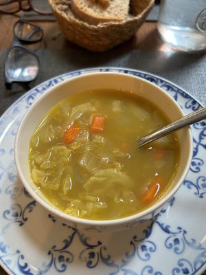 Lentil dal  at Ca n'Ela Vegan Restaurant in Mallorca
