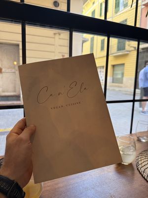   at Ca n'Ela Vegan Restaurant in Mallorca
