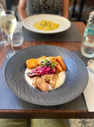 Seitan at Ca n'Ela Vegan Restaurant in Mallorca