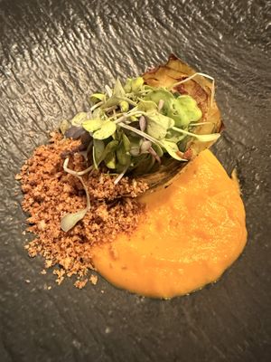 Artichokee  at Ca n'Ela Vegan Restaurant in Mallorca