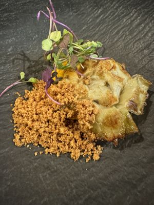 Artichoke    at Ca n'Ela Vegan Restaurant in Mallorca