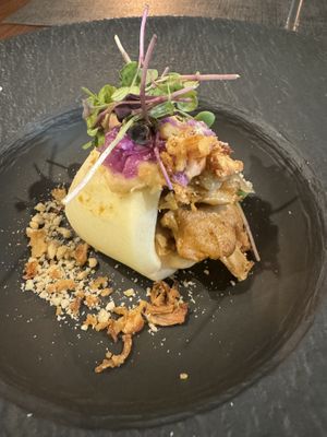 Boa bun   at Ca n'Ela Vegan Restaurant in Mallorca