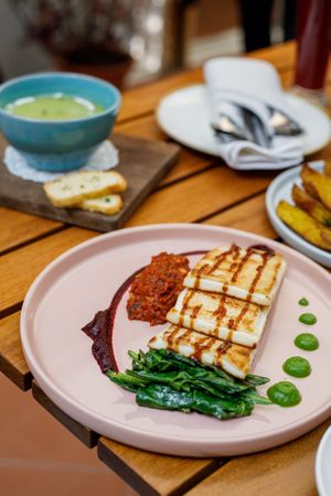 Pan-seared Paneer at Nourish by Avata in Kathmandu