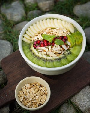 Seasonal Smoothie Bowl at Nourish by Avata in Kathmandu