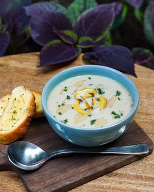 Mushroom Soup at Nourish by Avata in Kathmandu