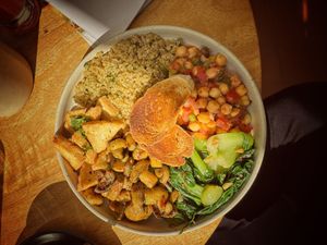 Ariel view cause it’s pretty  at Nourish by Avata in Kathmandu