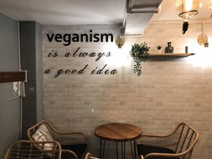 Rear seating area   at Nomas in Macclesfield