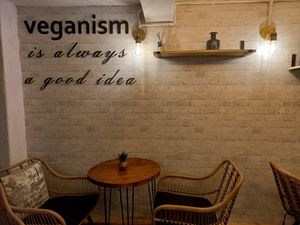 Inside at Nomas in Macclesfield